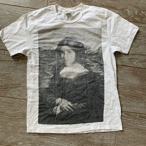 Star Wars Princess Leia as Mona Lisa shirt small